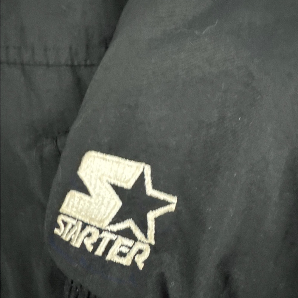 Men's Steelers STARTER Black Varsity Jacket Size Large - Picture 5 of 10